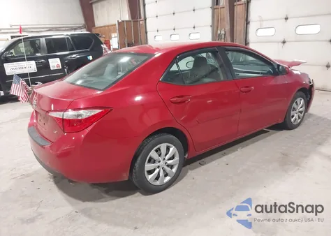 2016 Toyota Corolla Le из США, поврежденный, VIN 2T1BURHE6GC702020